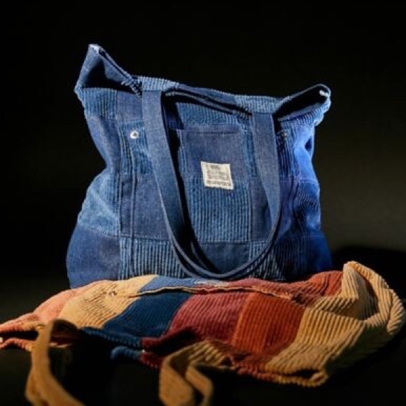 urban outfitters bdg patchwork corduroy tote bag - Picture 2 of 2
